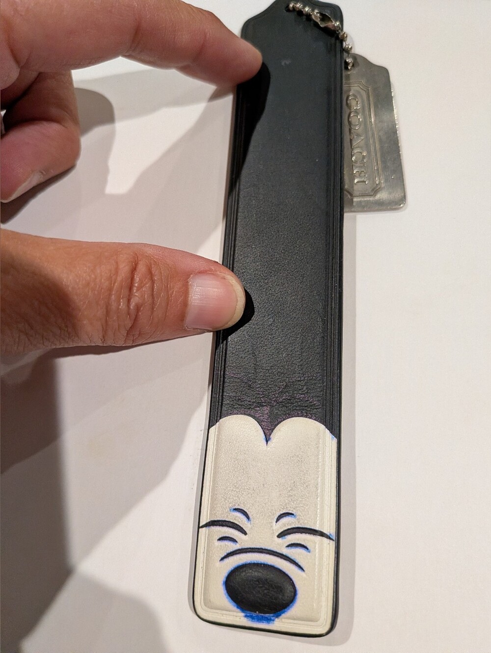 Coach X Disney Squinty Mickey 1941 Bookmark